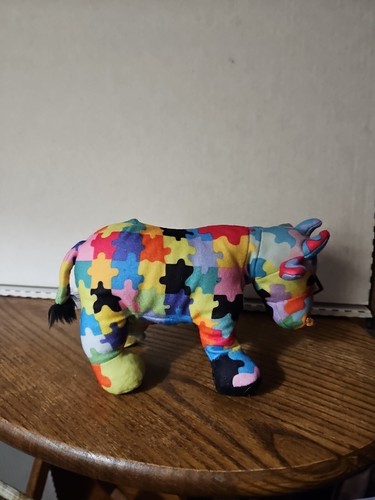Vintage Westland Giftware Cow Parade 2002 Cow Puzzle Plush 8 Inch NWT - Picture 3 of 8