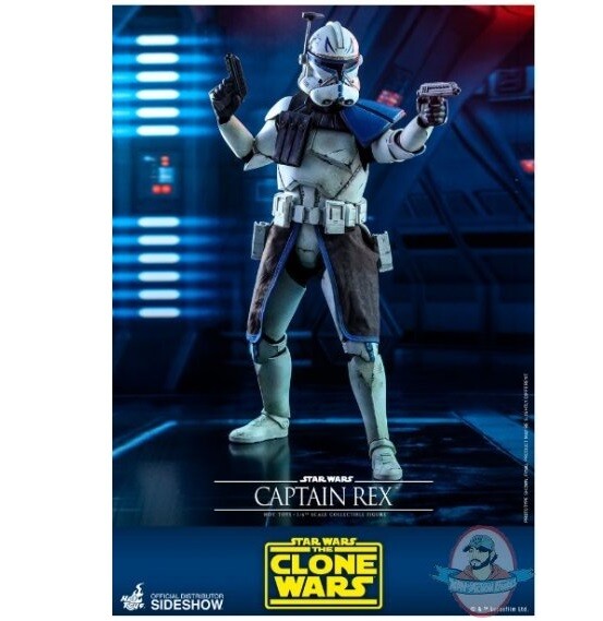 1/6 Scale Star Wars The Clone Wars Captain Rex Hot Toys 906349 | eBay