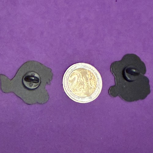 2 x Pin Badge Anstecker, Disney, Arielle die Meerjungfrau & Fabius - Bild 2 von 3