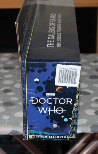 THE DALEKS OF SKARO MINI BOBBLE FIGURINE MULTI-PACK - BRAND NEW & SEALED!!! - Picture 4 of 5