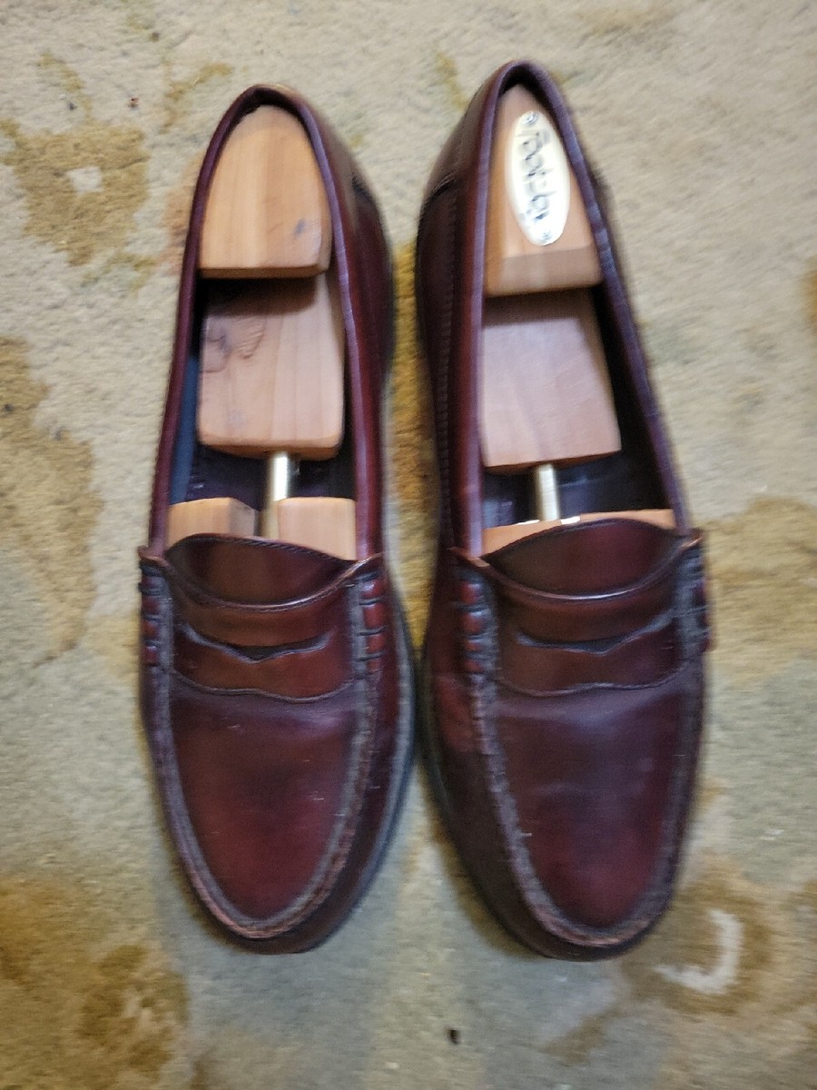 Rockport PENNY LOAFERS 10.5 M cordovan M2887 GENUINE HAND  display picture 3