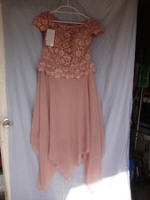 JJ's House Pink formal prom wedding special occasion dress ladies size 12 NEW