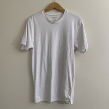 Tommy John Men  s Tshirt White Cotton Large Casual Shirt