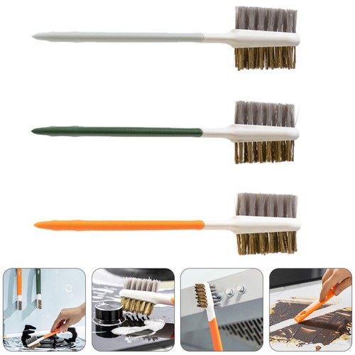 3 Pcs Household Cleaning Applicator Kitchen Deep Clean Brush