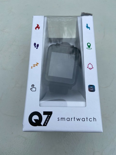 Q7 Sport Smart Watch Black Android Ios For Sale Online Ebay