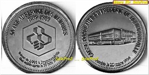 CANADA 1989 CAISSE POPULAIRE BANK TOONIE ST. FREDERIC DRUMMONDVILLE RARE $2 COIN