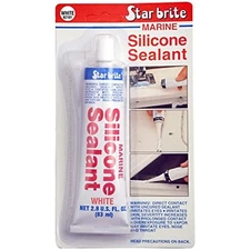 STAR BRITE Silicone Sealant White 2.8 OZ. (082101)