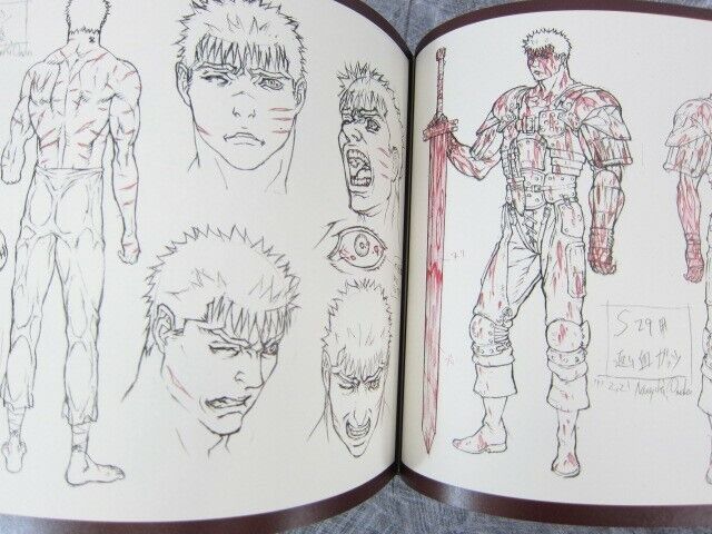 BERSERK Movie Artbook Characters Edition - Edição Japonesa