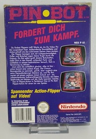 NES  Nintendo, PIN BOT , PAL B *ovp* *rar* *top* mit Anleitung   A1239