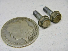 75 HONDA XL350 XL 350 K1 VALVE ADJUSTER CAP COVER MOUNTING BOLTS