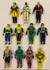 GI G.I. JOE lot #695 Gung Ho Eels Destro Sea Slug Blaster Knockdown FREE SHIP