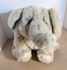 Vintage Elephant Dakin Lou Rankin Friends Hoover Plush Stuffed Animal Gray Cute 