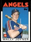1986 Topps Wally Joyner Rookie #51T