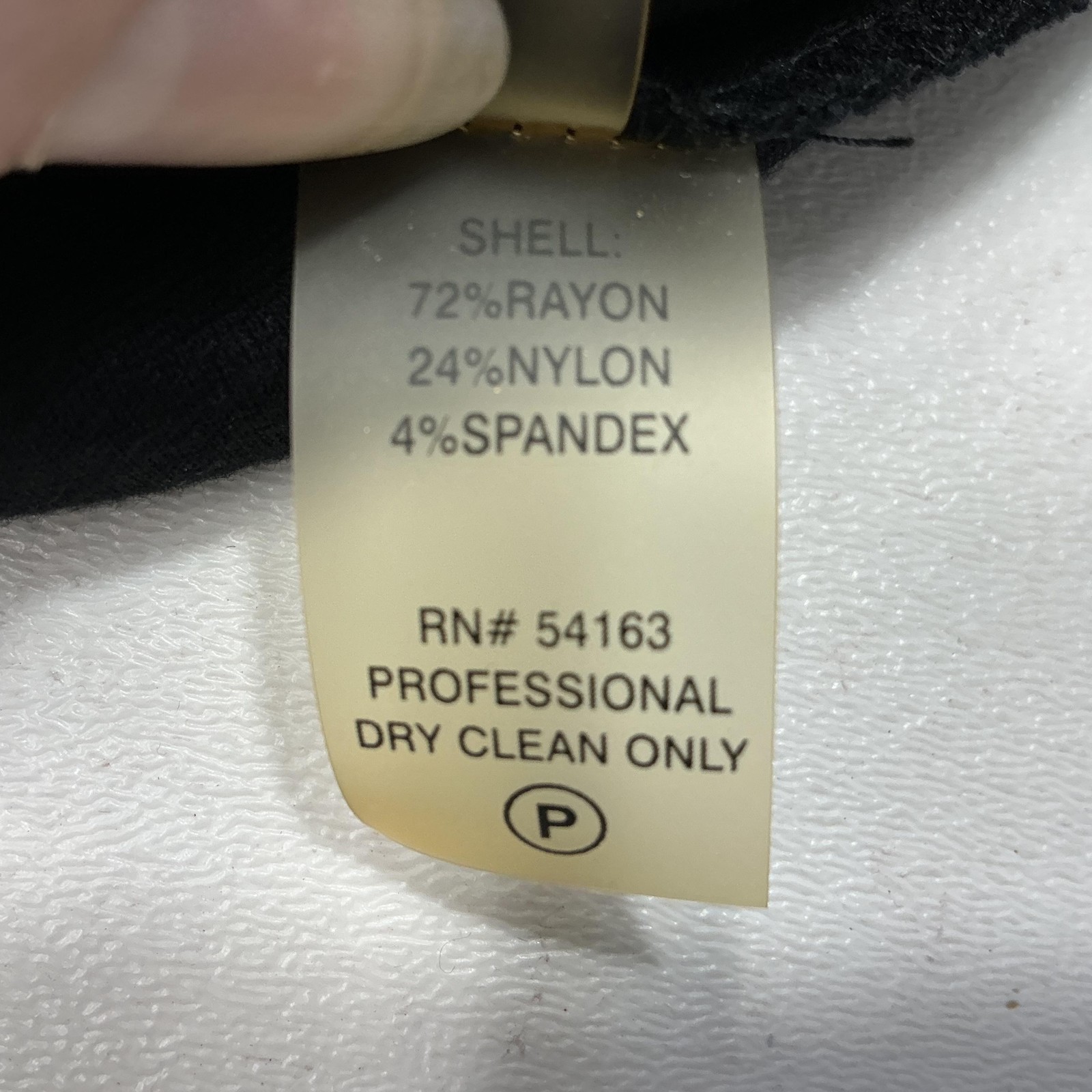 Calvin Klein Dress Womens Small Black Sheath Cap Sleeve Stretch Classic Rayon thumbnail 6