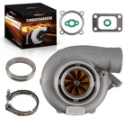 GT35 GT3582 Turbo T3 V-Band Anti-Surge Billet Wheel Turbocharger Up to 600HP