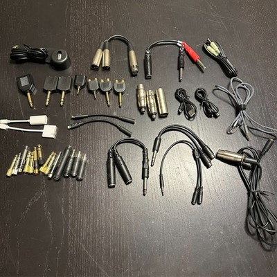 Pro Audio Adapter Lot XLR 1/4 3.5mm Splitters Cables Apple +