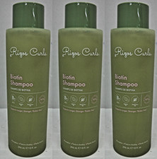 3x Rizos Curls Biotin Rosemary Oil Paraben Free Shampoo - 296ml