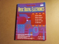 Basic Digital Electronics Radio Shack by Alvis Evans 1996 Paperback 1st Ed. GC
