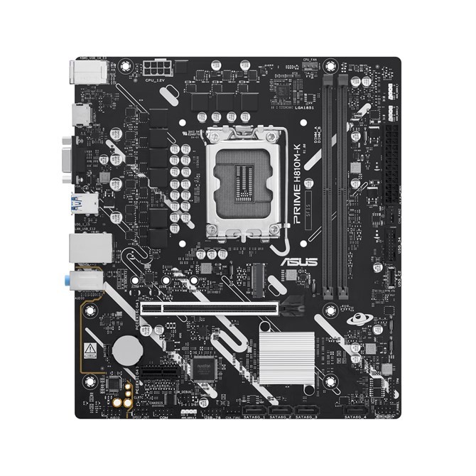 ASUS PRIME H810M-K LGA1851 DDR5 mATX Motherboard - Image 2
