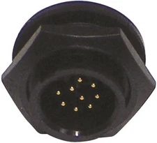 1pc Circular Connector, Multi-Con-X Series, Panel Mount Plug, 9 Contacts, S