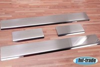 Edelstahl Einstiegsleisten V2A Matt Passend FüR Opel Corsa D 2006-2014