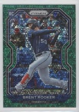2021 Panini Prizm Tier II Green Donut Circle Prizm Brent Rooker #126 j6a