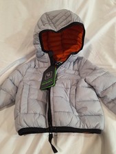 Urban Republic Kids Puffer Jacket Lt Gray Packable Size 12 month New With Tags