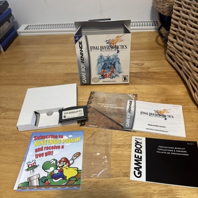 Final Fantasy Tactics - Nintendo Game Boy Gameboy Advance Videospiel OVP