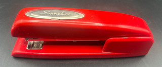 Swingline Stapler 747 Iconic Rio Red Desktop Stapler Office Space