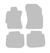 Fußmatten passend für Subaru Outback Typ BS, BT (Baujahr 2014 - aktuell), Dura g