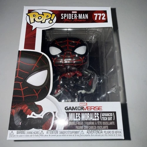 Funko Pop Spider-Man Game: Miles Morales (Advance Tech Suit) Figure