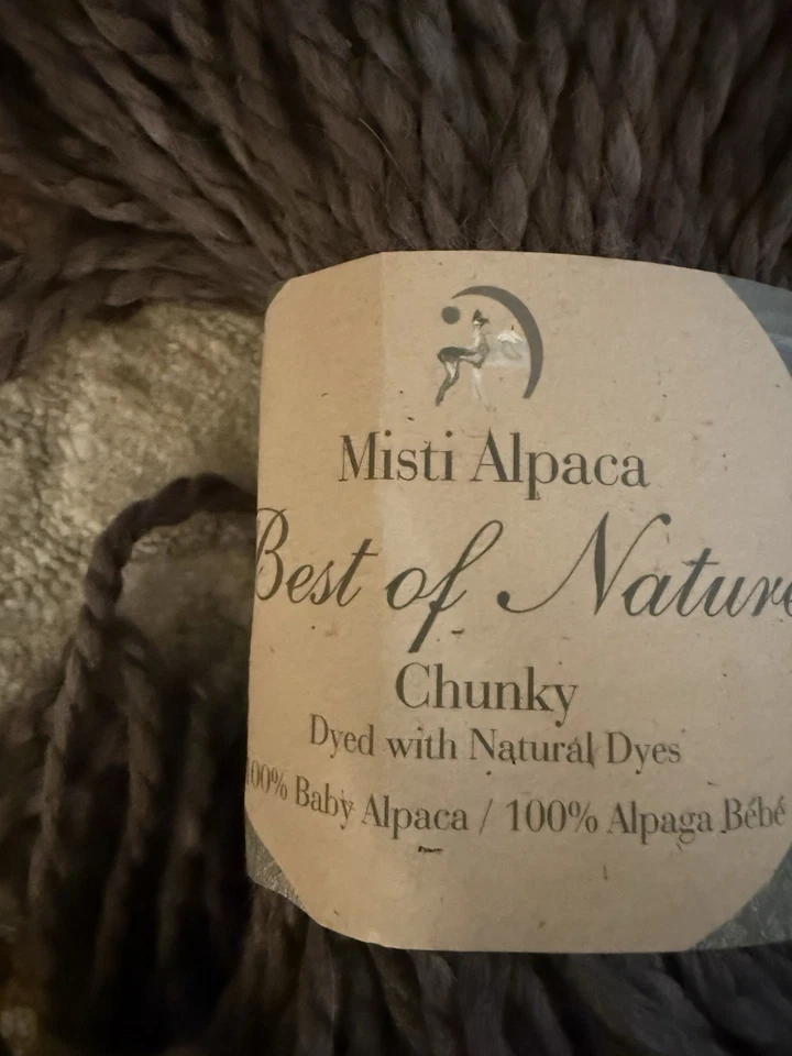 Hilo de alpaca Misti Best of Nature 100 % alpaca BN10 anochecer Foto 2 de 3