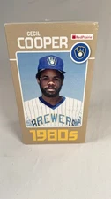Milwaukee Brewers Cecil Cooper 2010 Bobblehead SGA 40th Anniversary NIB