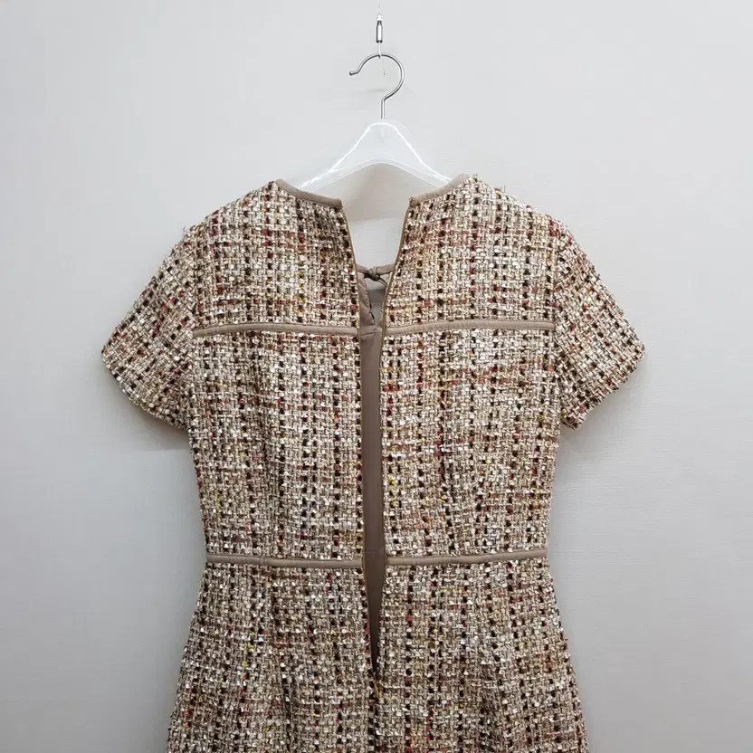 Tory Burch Tweed Fringe Dress - Size 4, Elegant Classic Style thumbnail 7