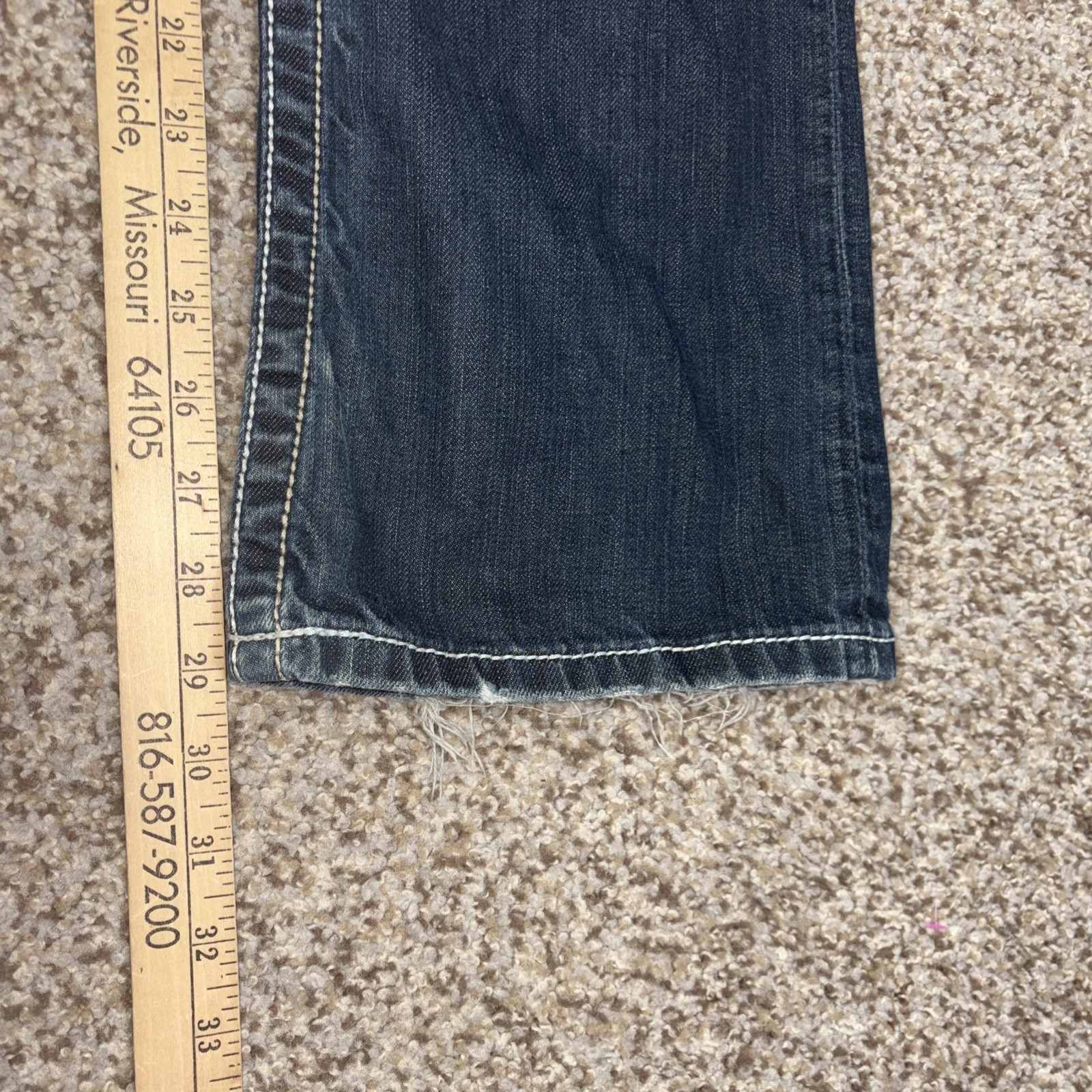 BKE Aiden Mens 28 X 29 Blue Demin Jeans - View 11