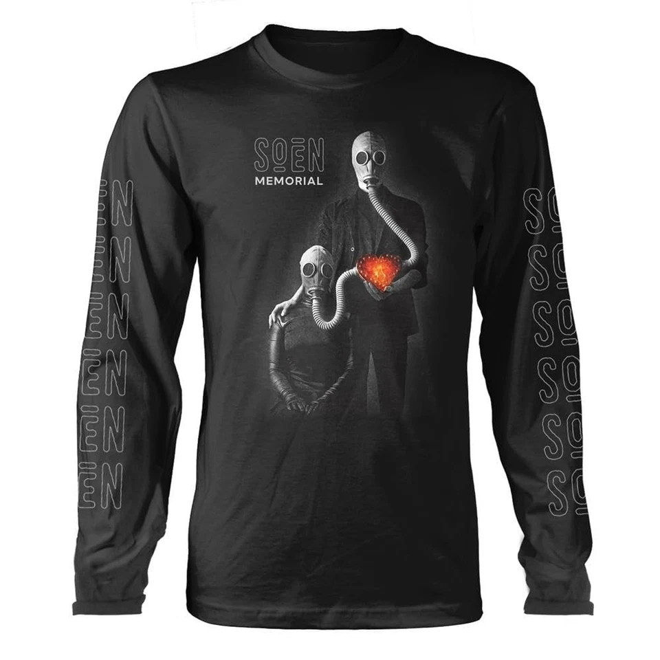 Plastic Head Soen 'Memorial' Black Long Sleeve Shirt L Black - Bild 1 von 1