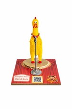 Funny Roast Chicken Plaque Sign Custom Name Pic - Humor Gag Gift Roast QR Audio