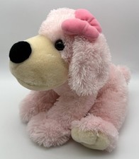 FAO Schwarz  Penelope  the Pink Puppy Dog w/ Bow 14  Weighted Plush Toy