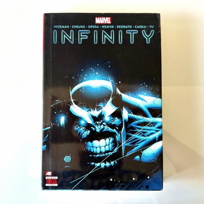 Marvel Thanos Infinity Oversized Hardcover HC Jonathan Hickman Thanos Avengers