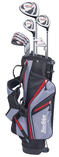 New Tour Edge Golf LH HL-J 5X2 8 Piece Junior Set Red Ages 9-12 (Left Handed) - Picture 1 of 2