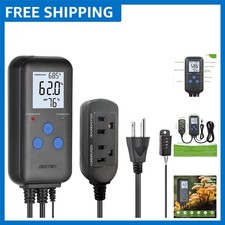 Reliable Digital Humidity and Temperature Controller for Reptile Habitats - 240V