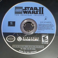 LEGO Star Wars II 2 Original Trilogy (Nintendo GameCube) Game Disc Only Tested 