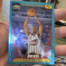 Topps Chrome 2001-02 Eddie Griffin Rookie #135 Houston Rockets Basketball NBA