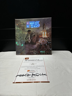 Aesop Rock Integrated Tech Solutions Vinyl + Signed Cert Orange Multi-Experience