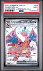 2023 POKEMON SVP EN-SV BLACK STAR PROMO #056 CHARIZARD EX PSA 9