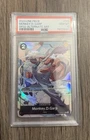 Monkey.D.Garp (115) (Alternate Art) OP02-115 Paramount War PSA 10
