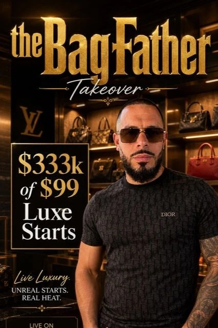 TheBagFather $99 Chanel Gucci Louis Vuitton Bagriculture Mega Show