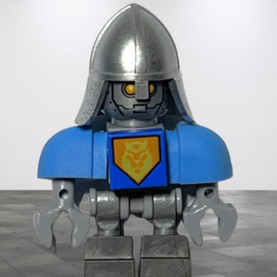 Lego  Minifigur nex015, Nexo Knights, King's Bot Königlicher Roboter The King's