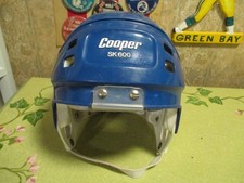 COOPER SK600 BLUE HOCKEY HELMET