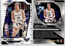 Maddy Siegrist 2024 WNBA Prizm Silver Pulsar #94 /499 Dallas Wings